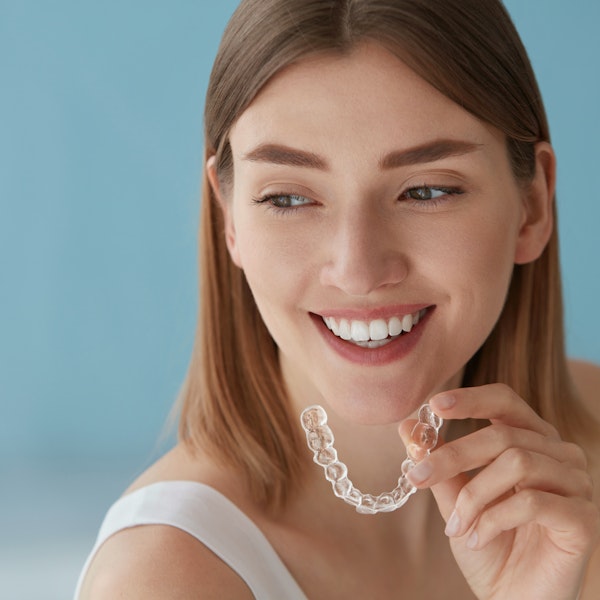 Clear aligners for bite correction and TMJ treatment