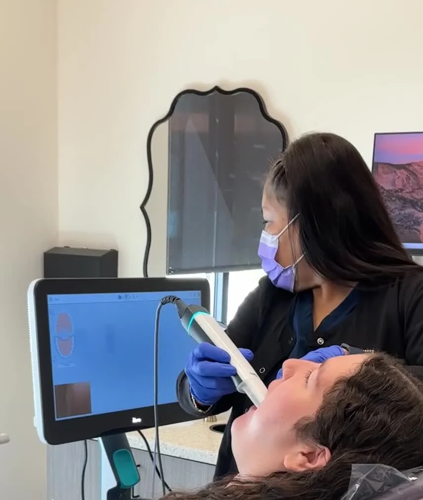 Digital intraoral scanning at Peak Family Dentistry